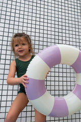 MegaBlingOrbs - Inflatable Swim Rings【Retro Striped】